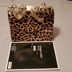Animal print purse